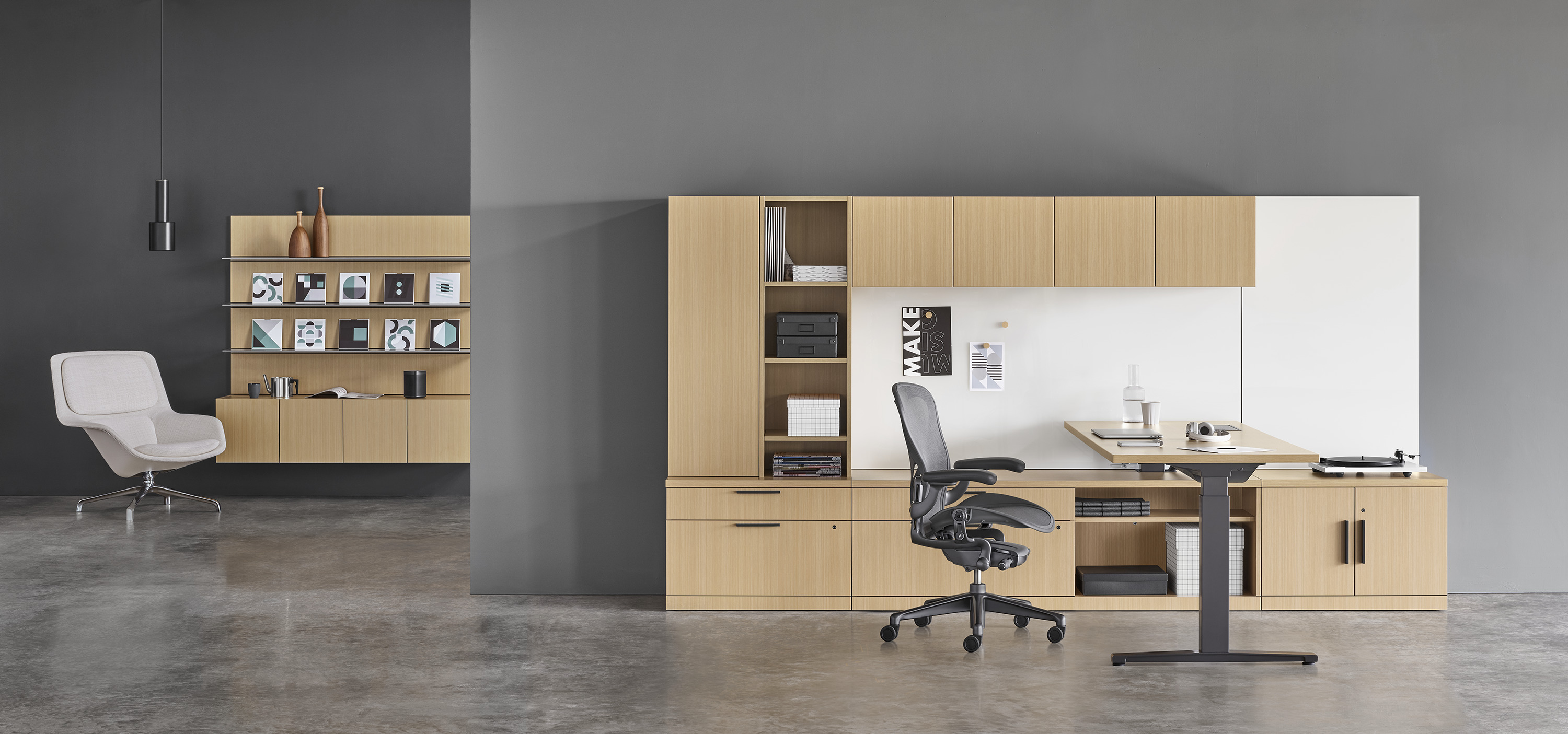 办公台|升降台|办公家具|设计师家具|Renew 坐立两用工作台